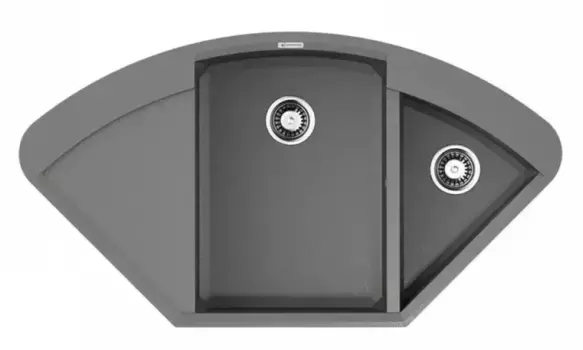 Мойка для кухни угловая «Omoikiri» Sakaime 105C GR 106/58 искусственный камень leningrad grey