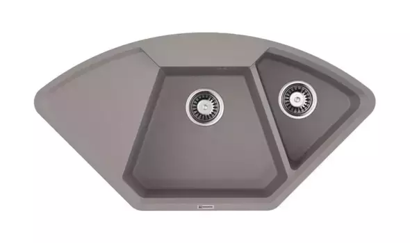 Мойка для кухни угловая «Omoikiri» Yonaka 98C GR 98/51 искусственный камень leningrad grey