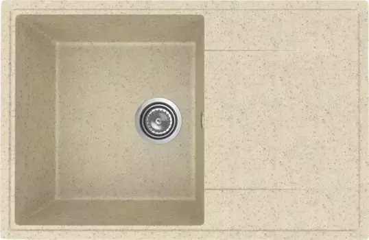 Мойка для кухни «Ulgran» Practik PR-M 735 73/47 искусственный камень слоновая кость универсальная