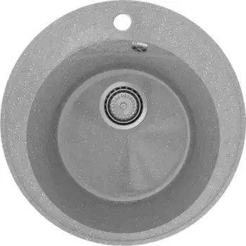 Мойка для кухни «Ulgran» Practik PR-M 475 47/47 искусственный камень светло-серая