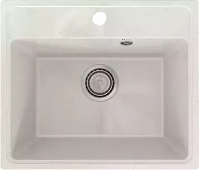 Мойка для кухни «Ulgran» Practik PR-M 490 49/42 искусственный камень белый камень