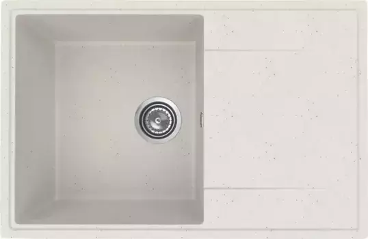 Мойка для кухни «Ulgran» Practik PR-M 735 73/47 искусственный камень белый камень универсальная