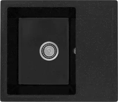 Мойка для кухни «Ulgran» Practik PR-M 575 57/49 искусственный камень чёрный оникс универсальная