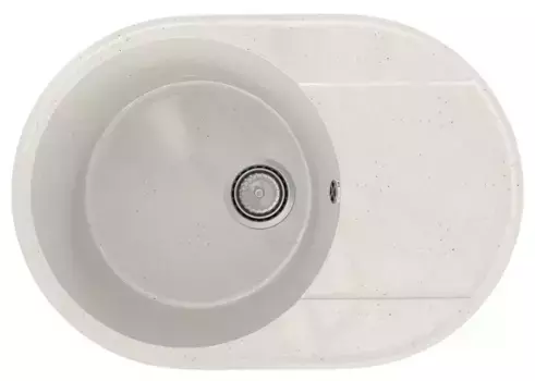 Мойка для кухни «Ulgran» Practik PR-M 610 61/47 искусственный камень белый камень универсальная