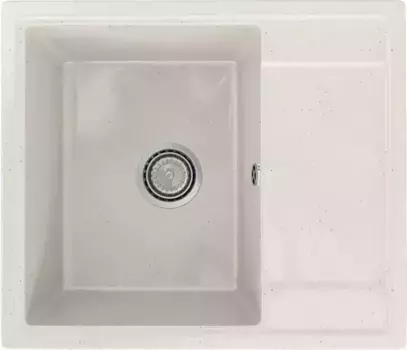 Мойка для кухни «Ulgran» Practik PR-M 575 57/49 искусственный камень белый камень универсальная