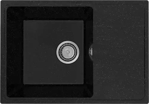 Мойка для кухни «Ulgran» Practik PR-M 600 60/42 искусственный камень чёрный оникс универсальная