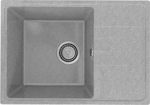 Мойка для кухни «Ulgran» Practik PR-M 600 60/42 искусственный камень светло-серая универсальная