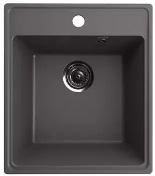 Мойка для кухни «Ulgran» Quartz Forte 425 42/48 искусственный камень асфальт