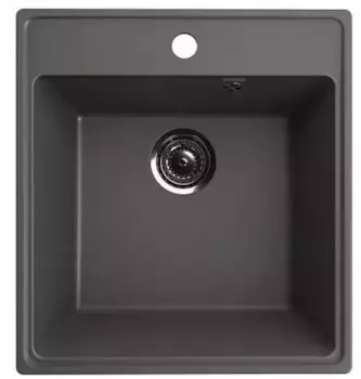 Мойка для кухни «Ulgran» Quartz Forte 460 46/50 искусственный камень асфальт
