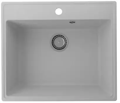 Мойка для кухни «Ulgran» Quartz Forte 580 58/50 искусственный камень платина