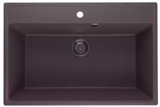 Мойка для кухни «Ulgran» Quartz Forte 760 76/51 искусственный камень трюфель