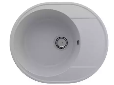 Мойка для кухни «Ulgran» Quartz Nora 585 58/48 искусственный камень платина