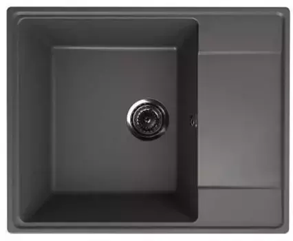 Мойка для кухни «Ulgran» Quartz Prima 605 60/48 искусственный камень асфальт