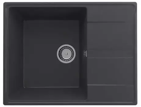 Мойка для кухни «Ulgran» Quartz Prima 650 65/50 искусственный камень космос