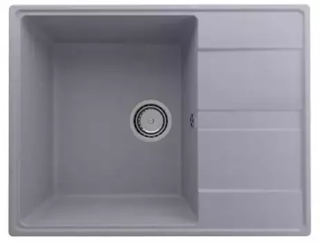 Мойка для кухни «Ulgran» Quartz Prima 650 65/50 искусственный камень бетон