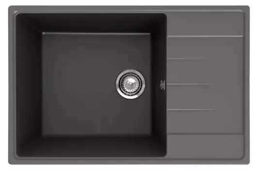 Мойка для кухни «Ulgran» Quartz Prima 760-09 76/50 искусственный камень асфальт универсальная