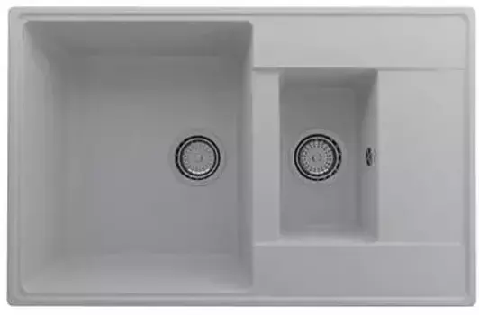 Мойка для кухни «Ulgran» Quartz Prima 780 1,5K 78/50 искусственный камень платина