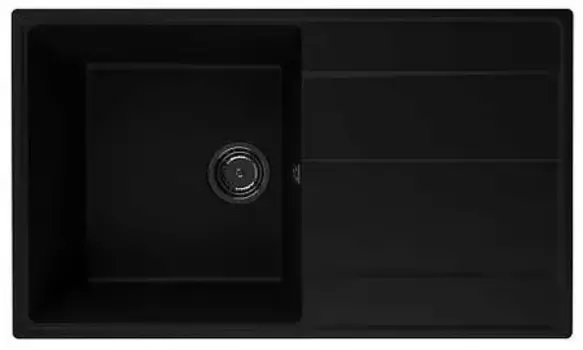 Мойка для кухни «Ulgran» Quartz Prima 850 85/50 искусственный камень уголь