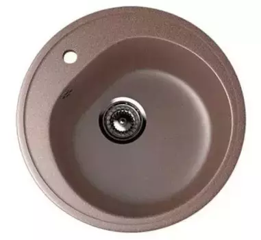 Мойка для кухни «Ulgran» U-101 50/50 искусственный камень терракот