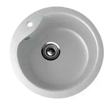 Мойка для кухни «Ulgran» U-102 48/48 искусственный камень серая