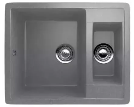 Мойка для кухни «Ulgran» U-106 60/48 искусственный камень графит