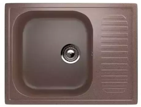 Мойка для кухни «Ulgran» U-202 64/49 искусственный камень терракот
