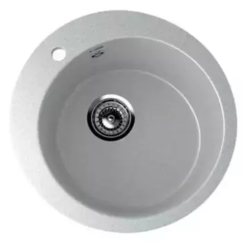 Мойка для кухни «Ulgran» U-405 50/50 искусственный камень серая