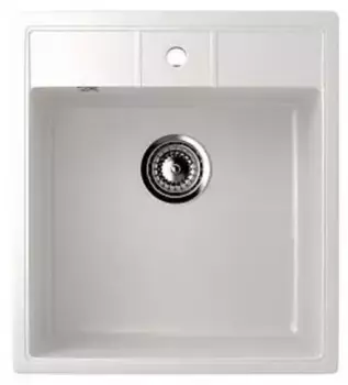 Мойка для кухни «Ulgran» U-406 44/50 искусственный камень белая