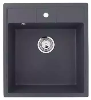 Мойка для кухни «Ulgran» U-406 44/50 искусственный камень антрацит