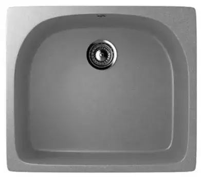 Мойка для кухни «Ulgran» U-408 59/51 искусственный камень графит