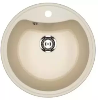 Мойка для кухни «Ulgran» U-601-328 51/51 искусственный камень бежевая