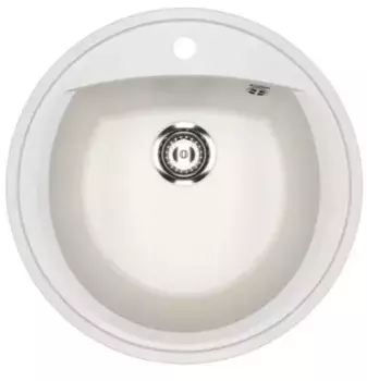 Мойка для кухни «Ulgran» U-603-341 52/52 искусственный камень ультра-белый