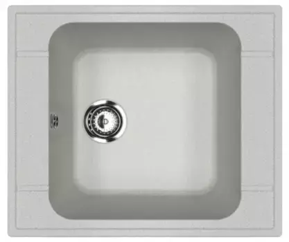 Мойка для кухни «Ulgran» U-604-310 59/50 искусственный камень серая