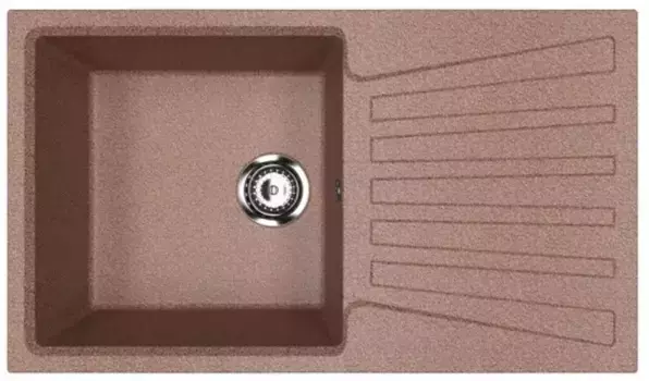 Мойка для кухни «Ulgran» U-703-307 83/48 искусственный камень терракот