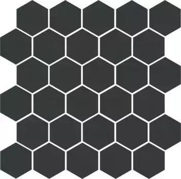 Мозаика «Kerama Marazzi» Агуста Matt. (комплект из 30 шт.) 29,8x29,7 63001 чёрный
