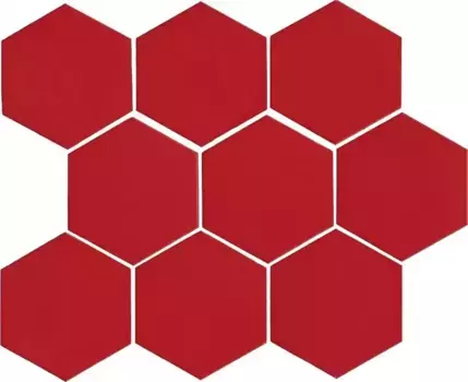 Мозаика «Kerama Marazzi» Кальсада Matt. 37,2х30,6 SG1009N красный