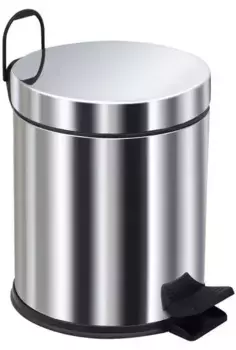 Мусорное ведро с педалью «Berges Wasserhaus» 121002 5 л хром