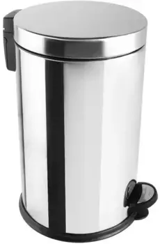 Мусорное ведро с педалью «Fixsen» FX-34024N 8 л хром