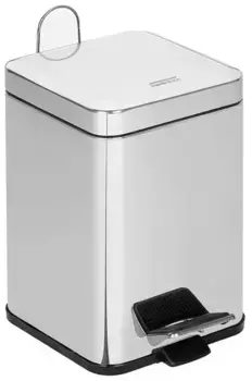 Мусорное ведро с педалью «Mediclinics» PP1206C 6 л хром