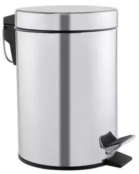 Мусорное ведро с педалью «Mediclinics» PP1303C 3 л хром