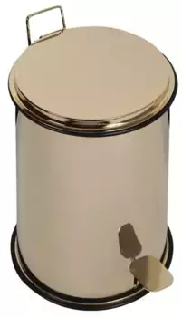 Мусорное ведро с педалью «Migliore» Complementi 21950 11 л золото