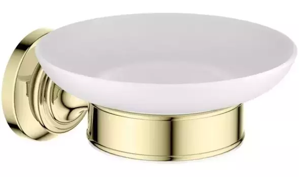 Мыльница «Акватек» Классик AQ4503PG на стену полированное золото