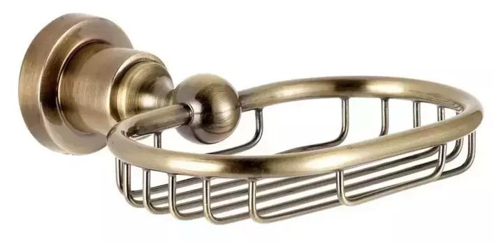 Мыльница «Aquanet» 3811 на стену латунь