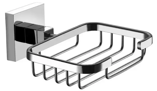 Мыльница «Azario» Rina AZ87009 на стену хром