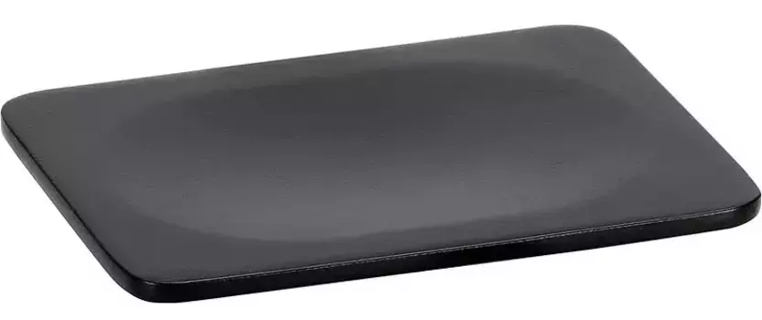 Мыльница «Bemeta» Organic Black 167108330 на стену чёрная матовая