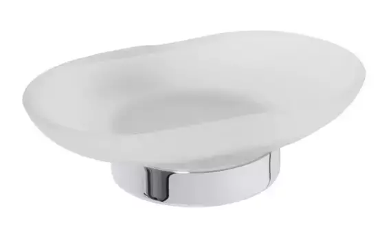 Мыльница «Bemeta» Oval 118408021 на стену хром