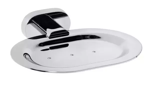 Мыльница «Bemeta» Oval 118408041 на стену хром