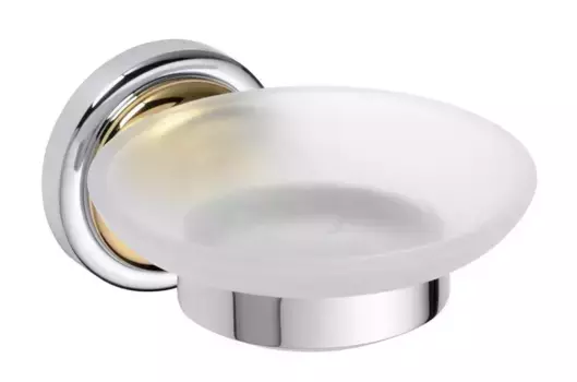 Мыльница «Bemeta» Retro 144208028 на стену хром/золото