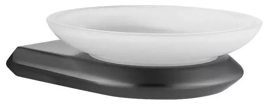 Мыльница «Cezares» LINER-SODS-GM на стену оружейная сталь