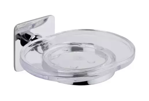 Мыльница «Fixsen» Square FX-93108 на стену хром